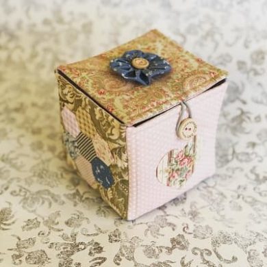 Quick Fabric Box “Lucy”