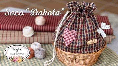 tutorial DIY paso a paso saco dakota bolso tendencia patrones patchwork costura