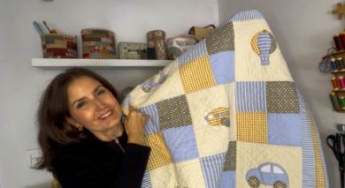 Colcha Infantil de patchwork