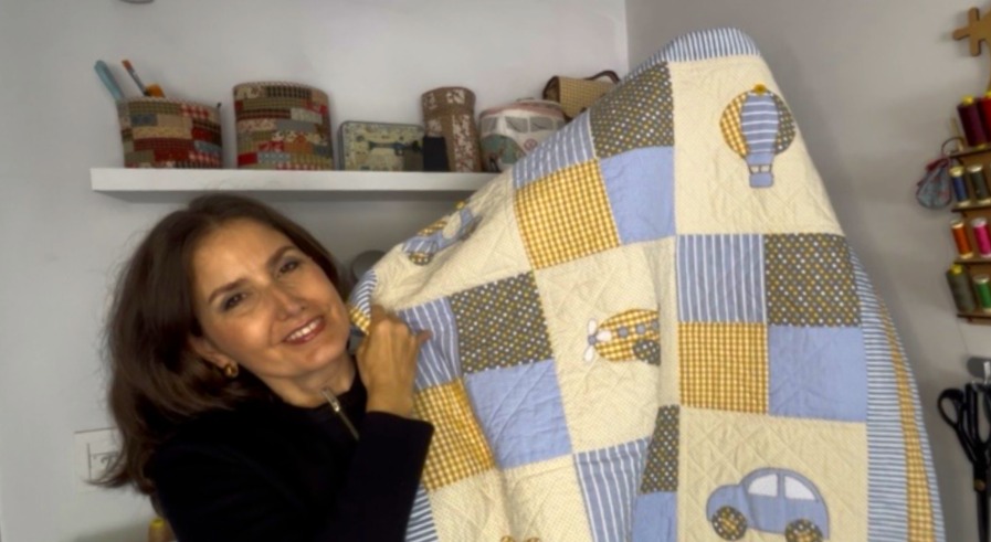 Colcha Infantil de patchwork