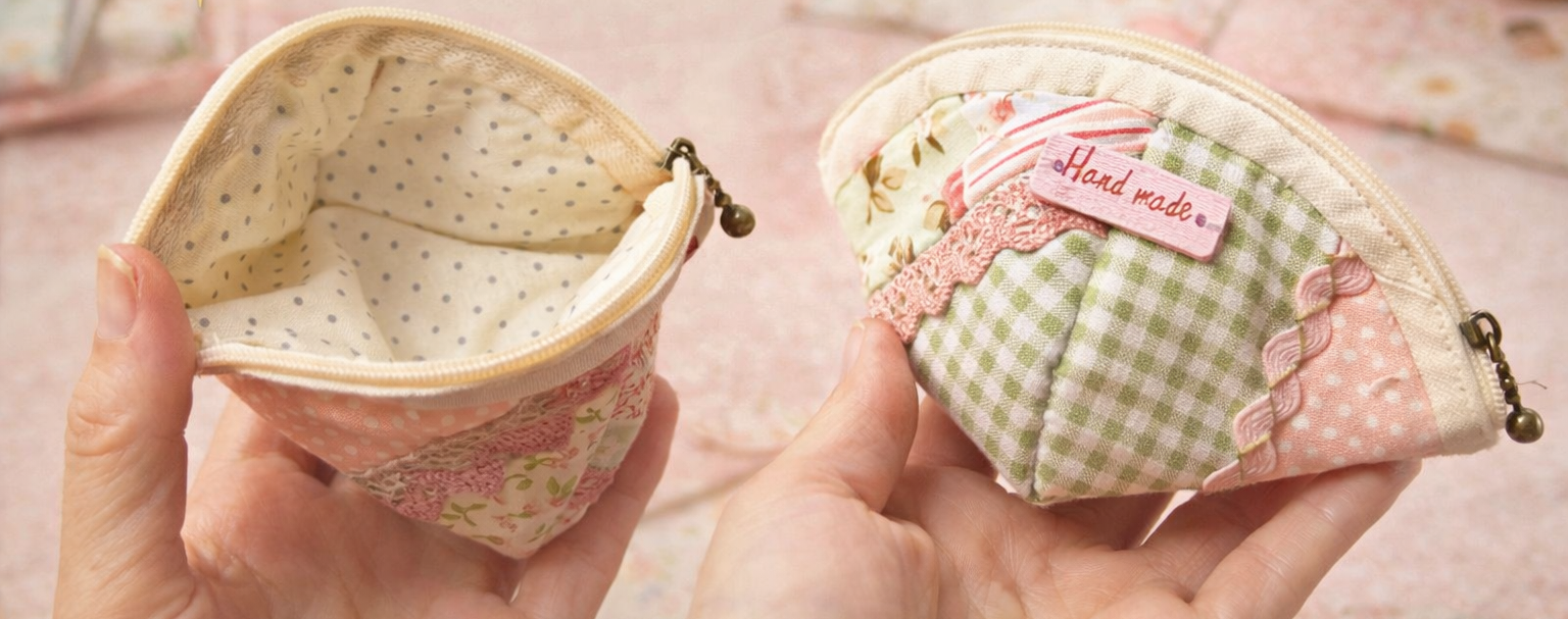 Monedero Ovalado de retales