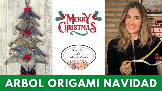 126 arbol navidad origami retales