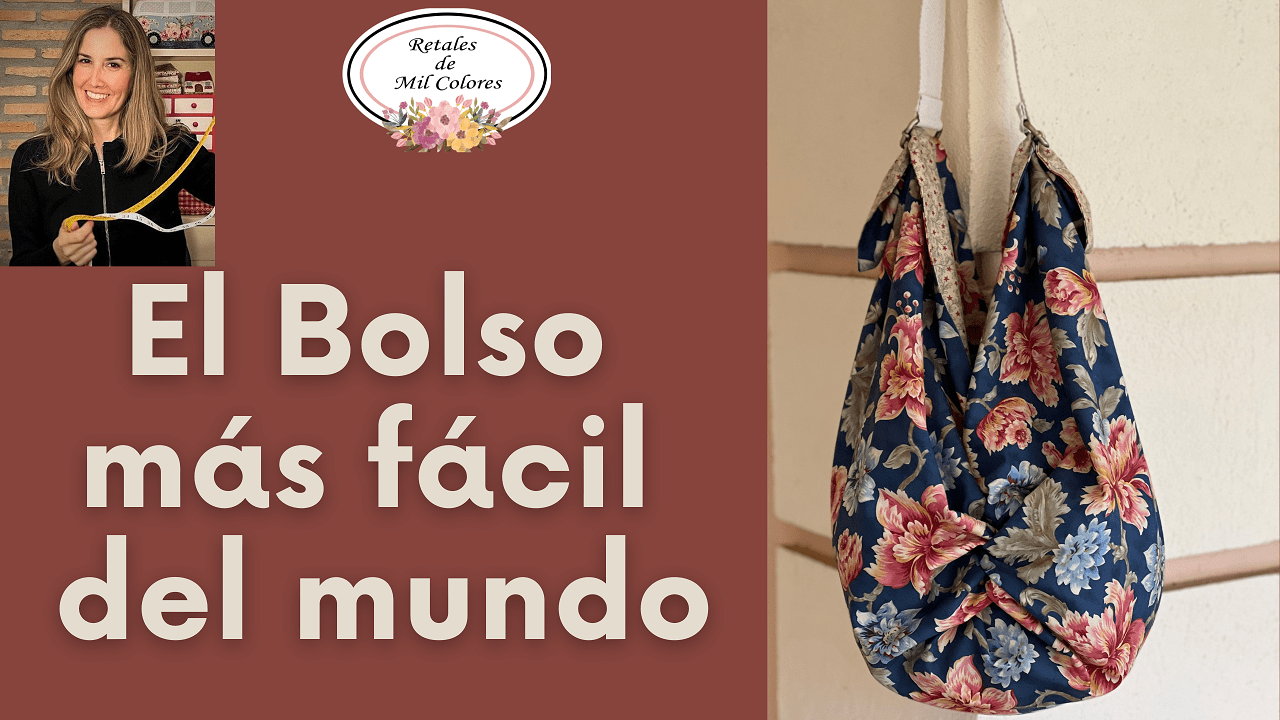 el bolso más fácil de mundo pañuelo retales