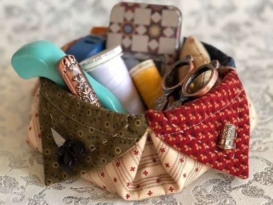 cesto costura cristal