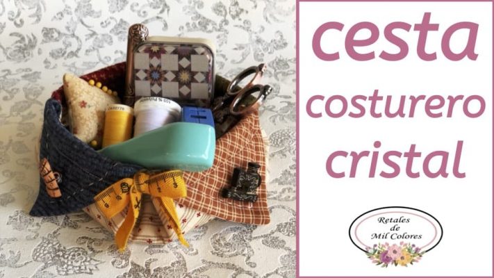 Cesta Costurero Cristal