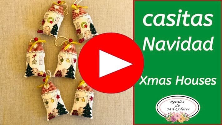 casitas navidad patchwork