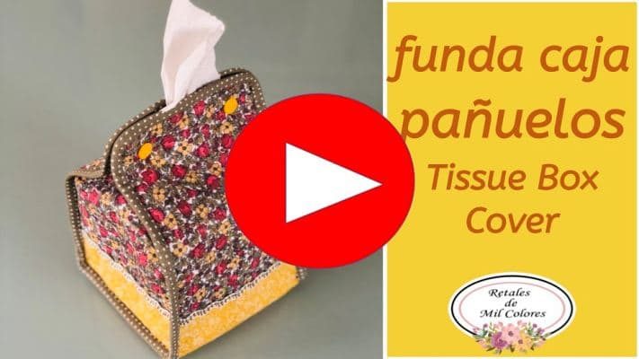 funda de caja de pañuelos de papel