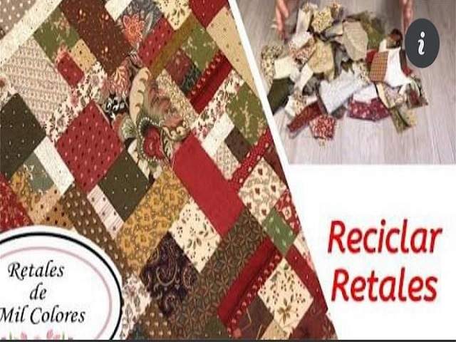 reciclar retales tela