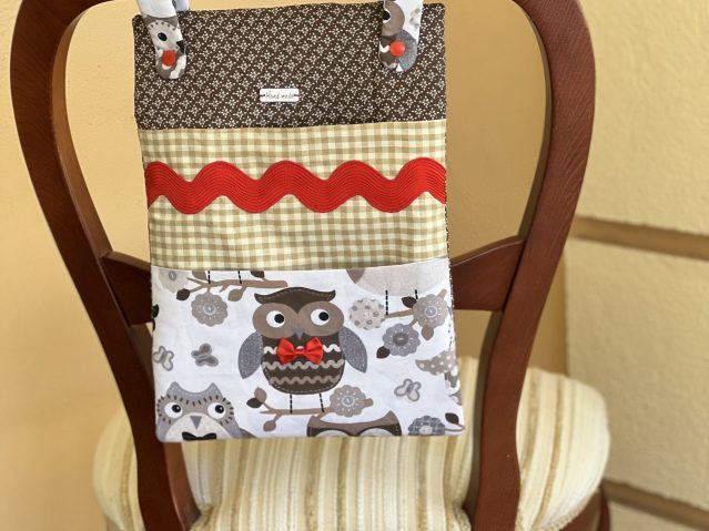 Funda para silla tela relates patchwork