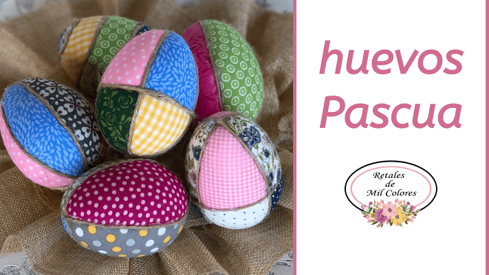 Huevos de Pascua de tela